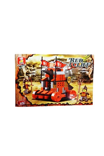 Mia Sluban Puzzle Block 131 Pieces Red Cliff Catapult