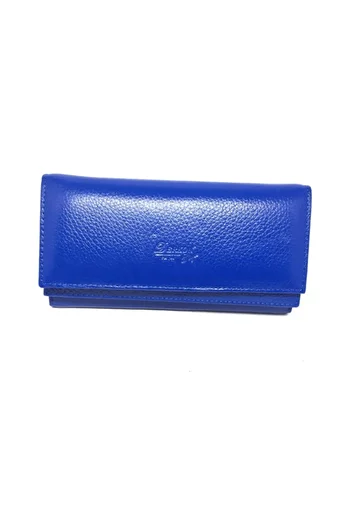 DERKON Genuine Leather Double Cover Useful Women's Wallet