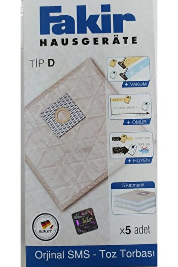 Fakir Type-D Dust Bag