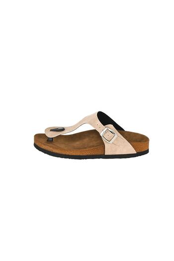 JustBow Μπεζ παντόφλες Unisex
