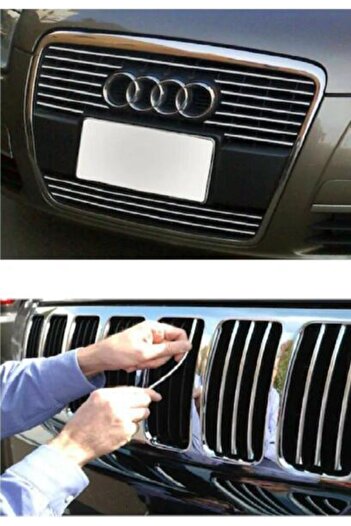 NCR 3D Vehicle Inside and Outside Plug-in Protector 15 Meters U Type Nickel Painting - Door Protector