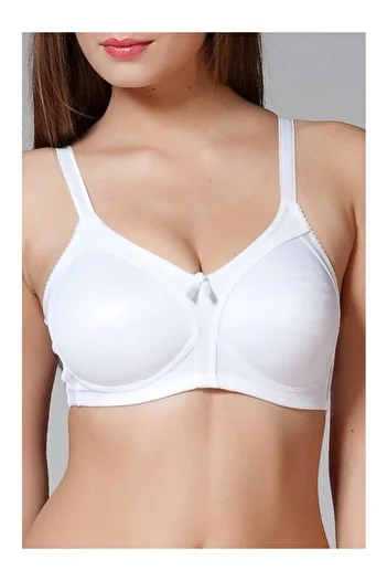Yeni İnci Γυναικείο λευκό ενισχυτικό Minimizer χωρίς Underwire σουτιέν