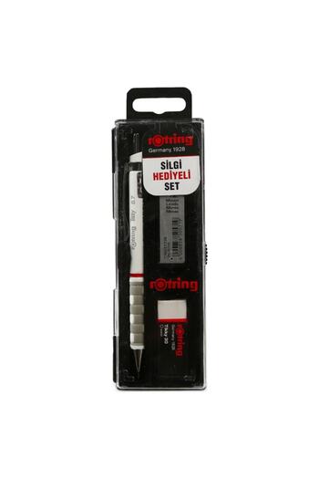 Rotring Tikky School Set 0.7 Mm White Versatil Pen + Eraser + Nib