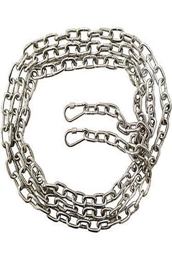 LİDERSAN ÇELİK Dog Tethering Chain Mm 9 Meters +2 Screw Carabiner (80 Kg)