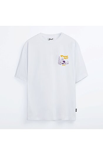 Shout Υπερμεγέθη Adventure Is Out There Oldschool Unisex T-shirt