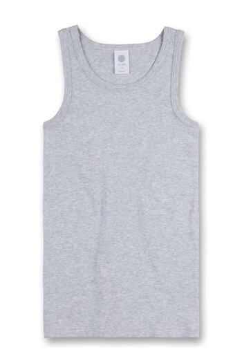 Sanetta Jungen Unterhemd 3er Pack - Shirt ohne Arme, Tank Top, Basic, Organic Cotton