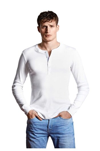 Schiesser Revival Herren Shirt - Langarm, Unterhemd, Karl-Heinz