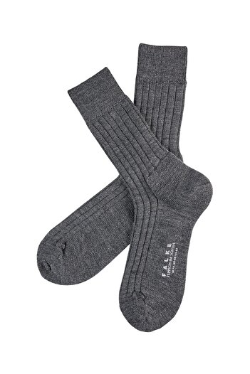 FALKE Herren Socken - Teppich im Schuh, Merinowolle, Unifarben