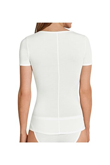 Schiesser Damen T-Shirt - Rundhals, Unterhemd, Personal Fit, Basic, Stretch