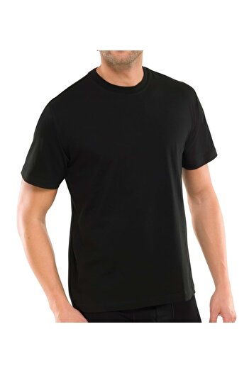 Schiesser Herren American T-Shirt 2er Pack - 1/2 Arm, Unterhemd, Rundhals