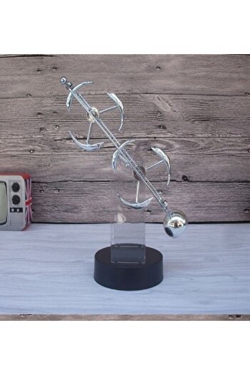 sonx Table Top Newton Kinetic Balance Doner Balls with Dolphin Figure