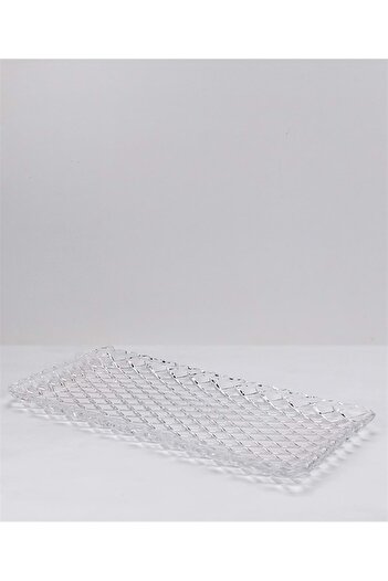 Jenisa Lattice Rectangular Presentation Plate 18X37.5Cm