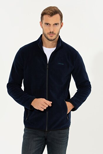 Pierre Cardin Men's Navy Blue Sweat Shirt