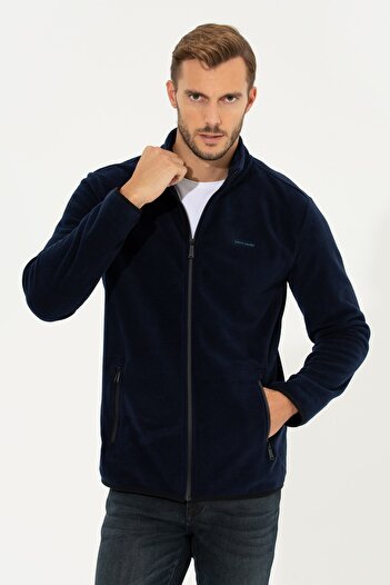 Pierre Cardin Men's Navy Blue Sweat Shirt