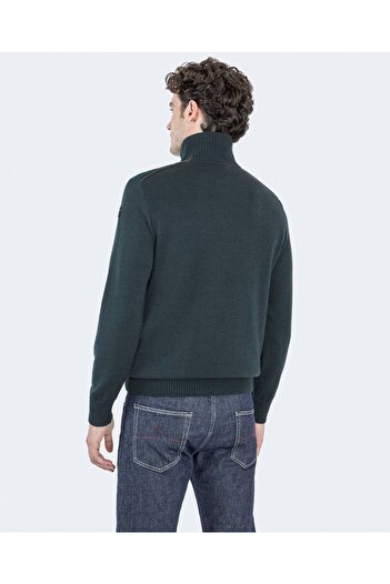 PAUL&SHARK Men's Ziped Pullover C.wWool