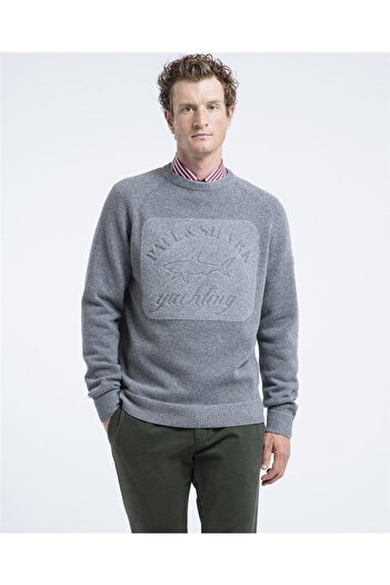 PAUL&SHARK Men's Knitted Round Neck Sweater