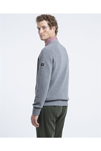 PAUL&SHARK Men's Knitted Round Neck Sweater