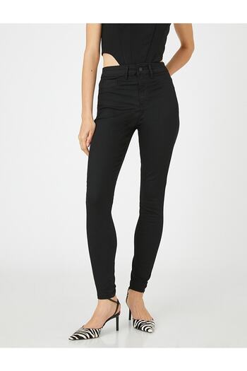 Ramrod Palas Non-Fading Skinny Jeans Combining Denim Trousers