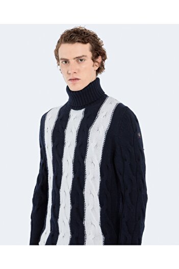 PAUL&SHARK Men's Woollen Turtleneck