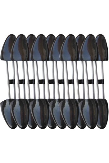 Urve Plastik Urve Spring - Spiral 10 Pieces Plastic Shoe Mold Black 39-44