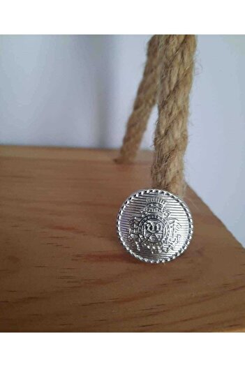 İMREN AKSESUAR Free Nickel Strap Blazer Jacket Button - 1.5 Cm, 1 Pack 6 Pieces