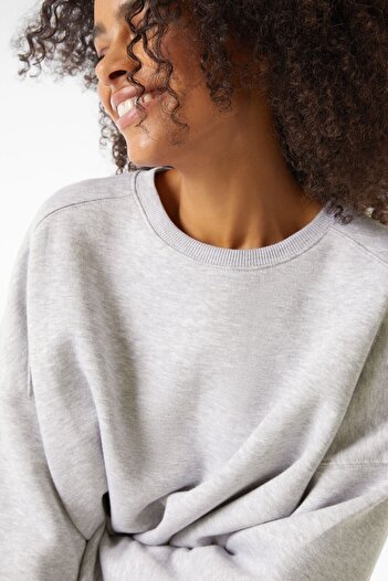 AYD Φούτερ Crew Neck Unisex Oversize 3 Thread Raised 1st Ποιοτικό χοντρό ύφασμα