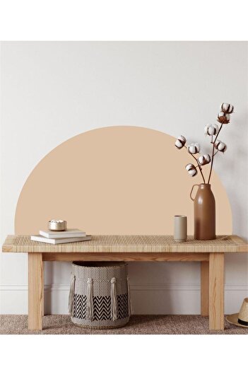 Piksel Grafik Half Circle Bohemian Wall Sticker