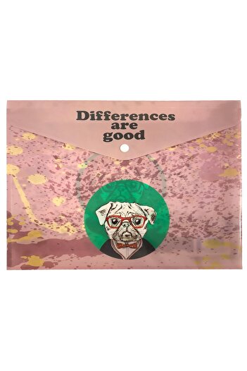 FLY COLOR Snap-on File with Bellows Pattern