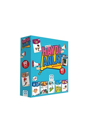 MCM GROUP Let's Tell Educational Game Cards - 60 Cards 5080
