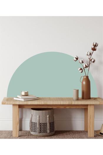 Piksel Grafik Half Circle Bohemian Wall Sticker
