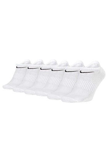 Nike Unisex 6er Pack Sneaker Sportsocken - Everyday, Lightweight No Show, einfarbig