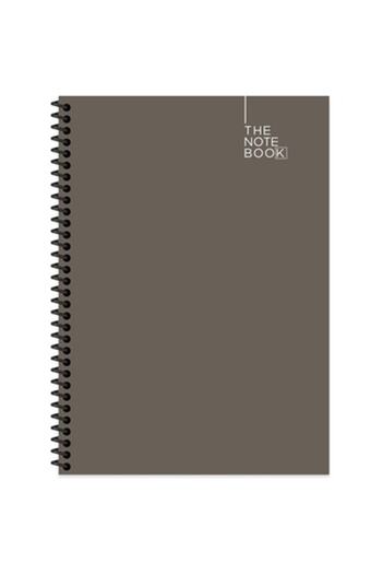 KESKİN COLOR 17x24 Cm Unlined 96 Sheets Hard Cardboard Cover Notebook with Wire