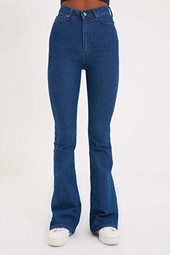 Ramrod Tolstoi Flare Jeans Blugi Flare cu talie înaltă