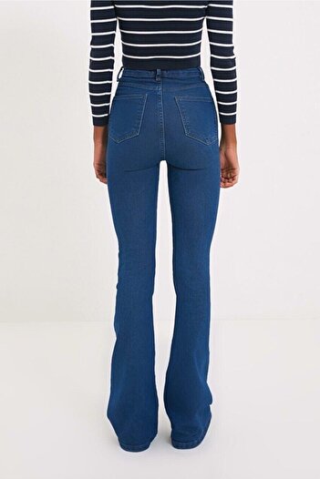 Ramrod Tolstoi Flare Jeans Blugi Flare cu talie înaltă