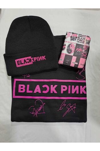 GC GÖKHAN CLUB Унисекс суитчър, шапка, портфейл и комбинация от 3 части Blackpink