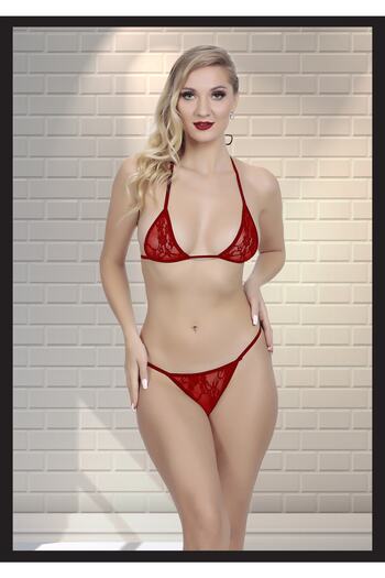 Loe Tiessi New Season - Sexy Fancy Women's Lingerie Set with Lace Detail