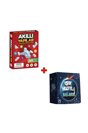 Tes Yayıncılık Smart Structures / Galaxy with Light Speed Set of 2