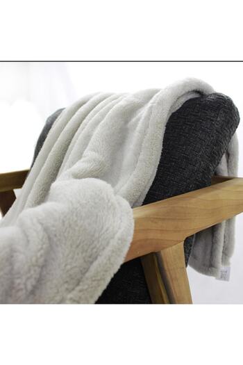 T.Concept Wellsoft Cotton Single Blanket Gray 120x190