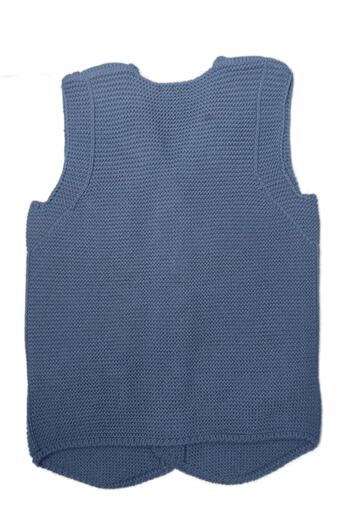 gogo bici Boy's Embroidered Ata Knitwear Vest