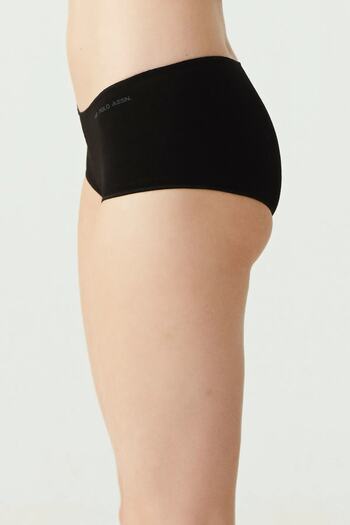U.S. Polo Assn. Women's 5 Pack Multicolored Elastic Panties