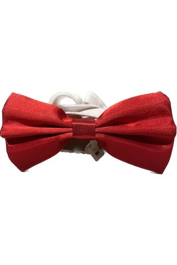 HAYTA Children's Bow Tie Satin Children's Bow Tie Red 1 year-14 year
