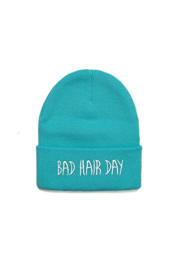 ŞapkaMania Bad Hair Day Folded Beanie