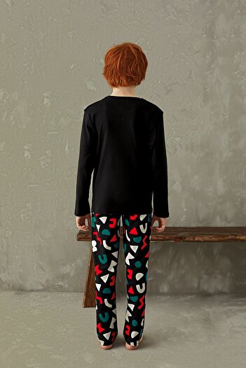 ZEYZEY 8470 Printed Men's Pajama Set