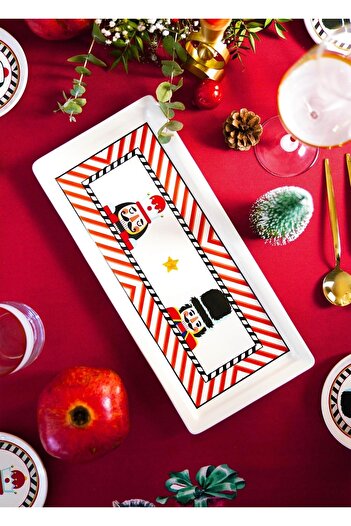 The Mia Nutcracker Rectangular Serving 35 X 16 cm