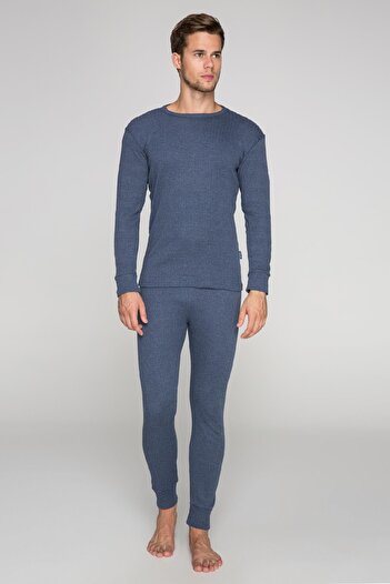 THERMOFORM Σετ εσωρούχων Navy Blue Soft Thermal