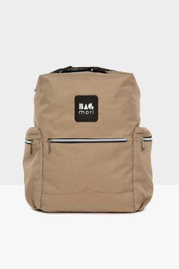 Bagmori Women's Mink Backpack with Belt Holder Pocket M000005577