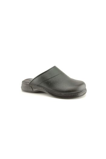 Hipokrat Men's Black Sabo Slippers