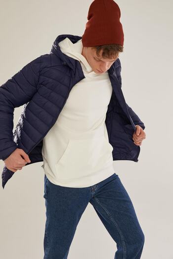 DeFacto Slim Fit Hooded Water Repellent Thermal Insulated Puffer Jacket
