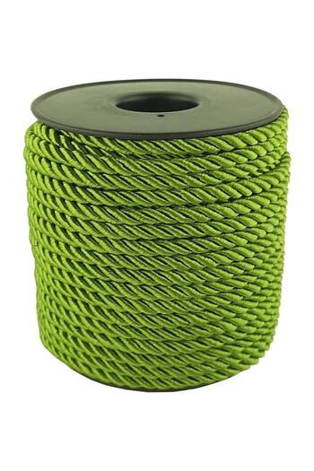 Hobigram Grass Green Cord Rope 3 mm 10 Mt – Knitting Thread, Stylish Design, Women's Accessory – Knitting Thread – Knitting Thread
