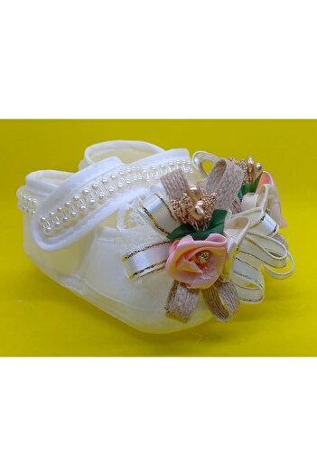 BUKAWEAR Baby Newborn Set Shoes Bandana Set of 2